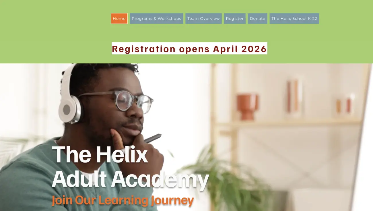 The Helix Adult Academy before